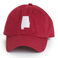 AL Tuscaloosa Gameday Hat in Crimson by State Traditions - Country Club Prep