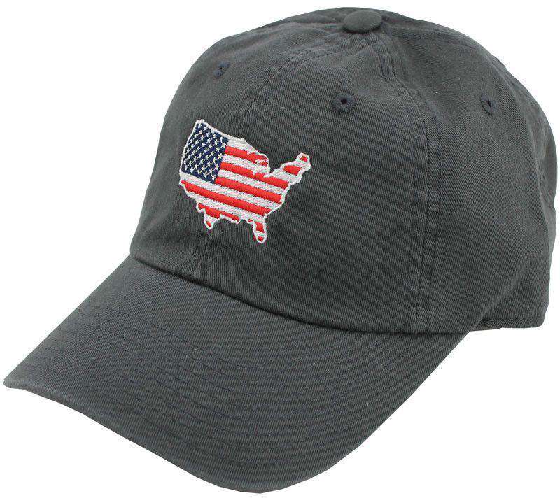 America Traditional Hat in Charcoal by State Traditions - Country Club Prep