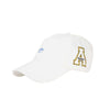 Appalachian State Collegiate Skipjack Hat in White by Southern Tide - Country Club Prep