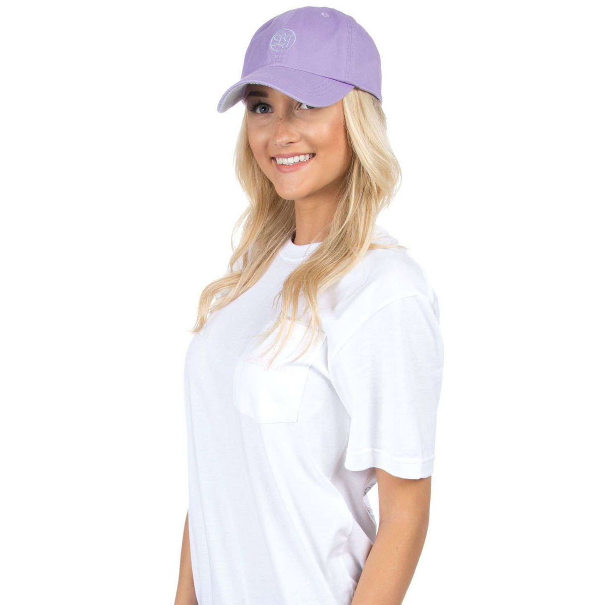 Baseball Hat in Lavender by Lauren James - Country Club Prep