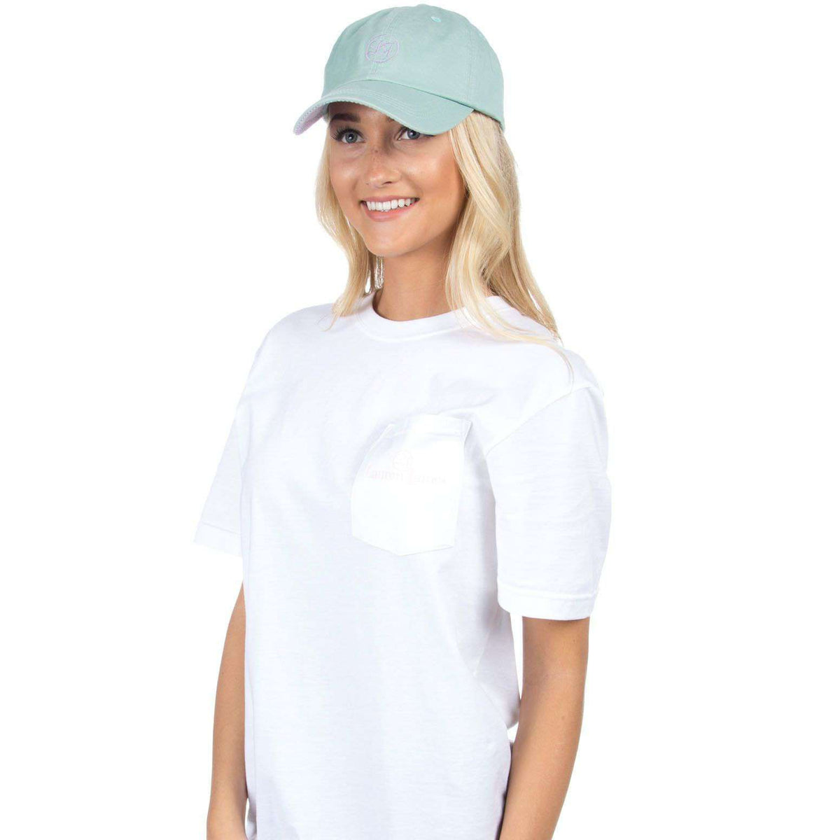 Baseball Hat in Mint by Lauren James - Country Club Prep
