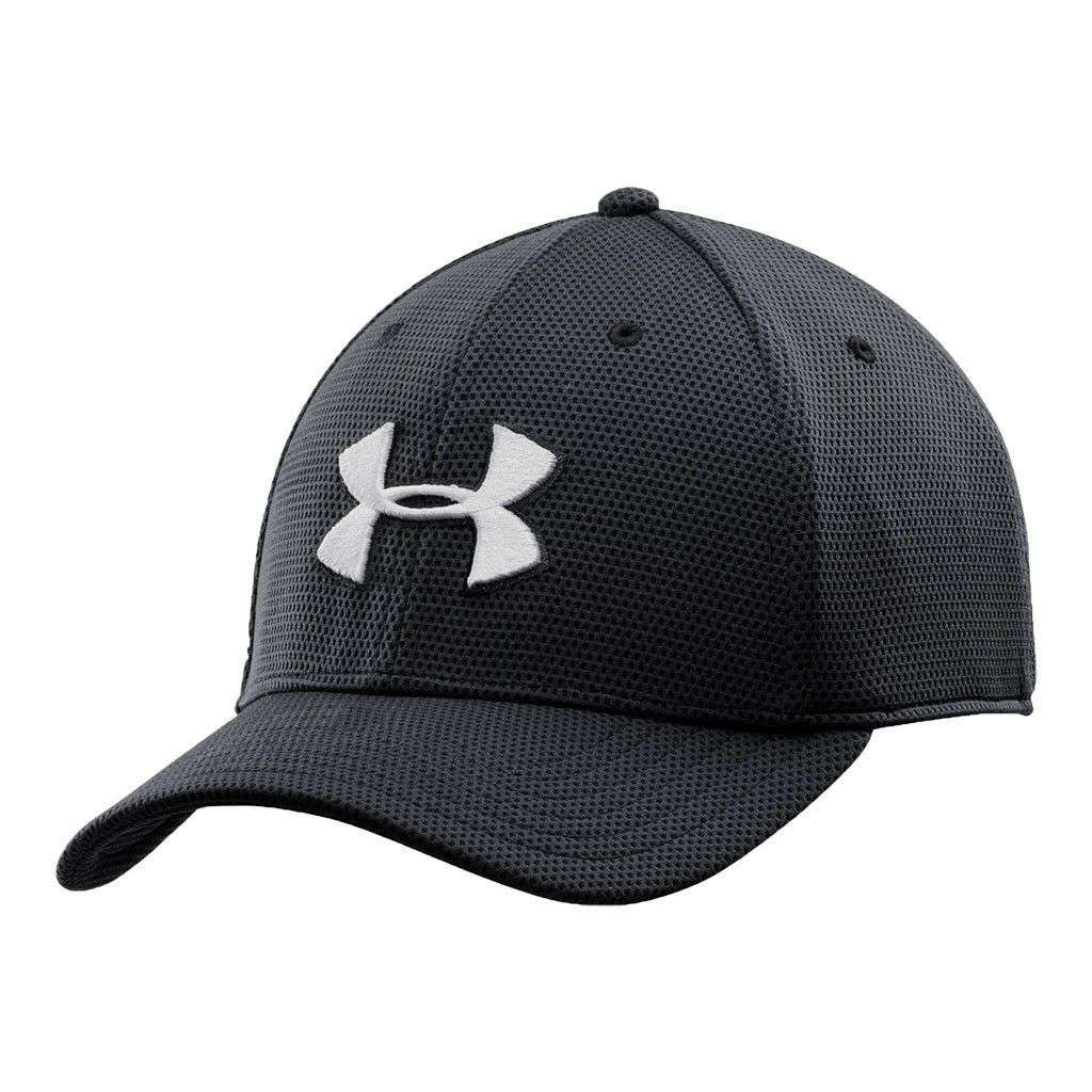 Blitzing II Stretch Fit Hat in Black by Under Armour - Country Club Prep