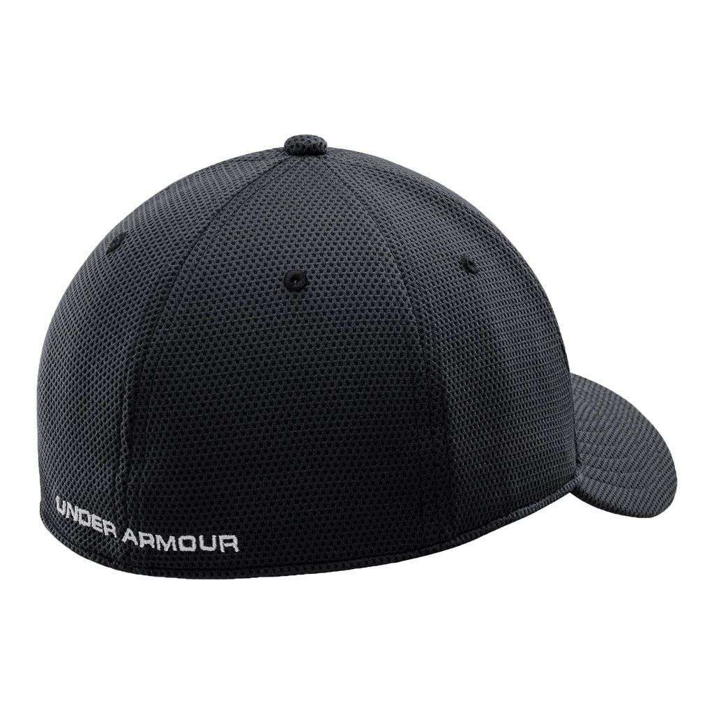 Blitzing II Stretch Fit Hat in Black by Under Armour - Country Club Prep