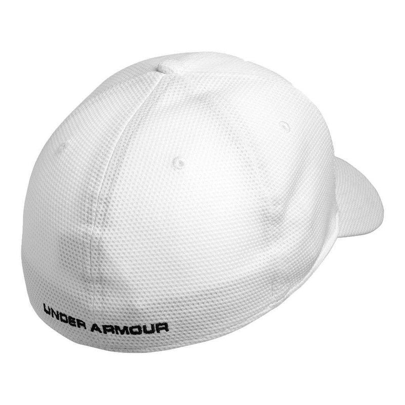 Blitzing II Stretch Fit Hat in White by Under Armour - Country Club Prep