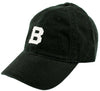 Bowdoin University Needlepoint Hat in Black by Smathers & Branson - Country Club Prep