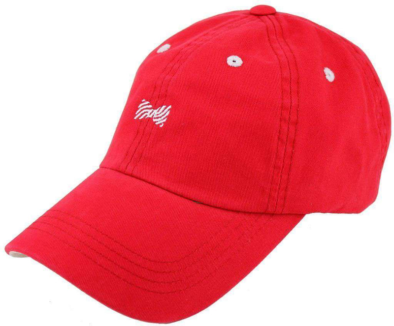 Bowtie Hat in Red with White by Frat Collection - Country Club Prep