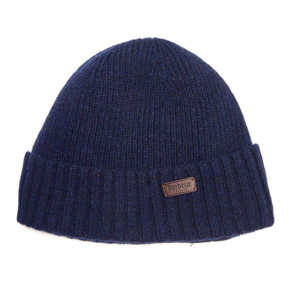 Carlton Beanie in Navy by Barbour - Country Club Prep