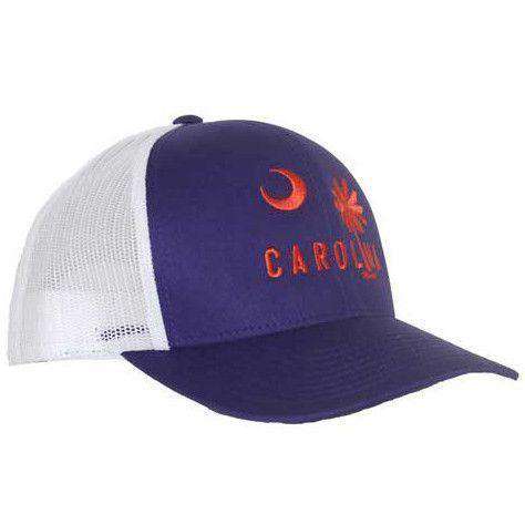 Carolina Mesh Back Hat in Clemson Purple by Classic Carolinas - Country Club Prep
