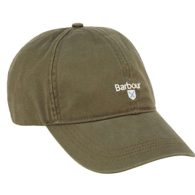 Cascade Sports Cap in Olive by Barbour - Country Club Prep