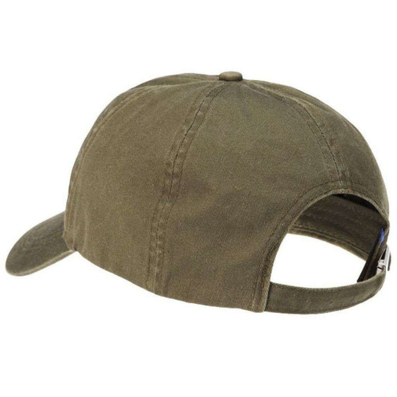 Cascade Sports Cap in Olive by Barbour - Country Club Prep