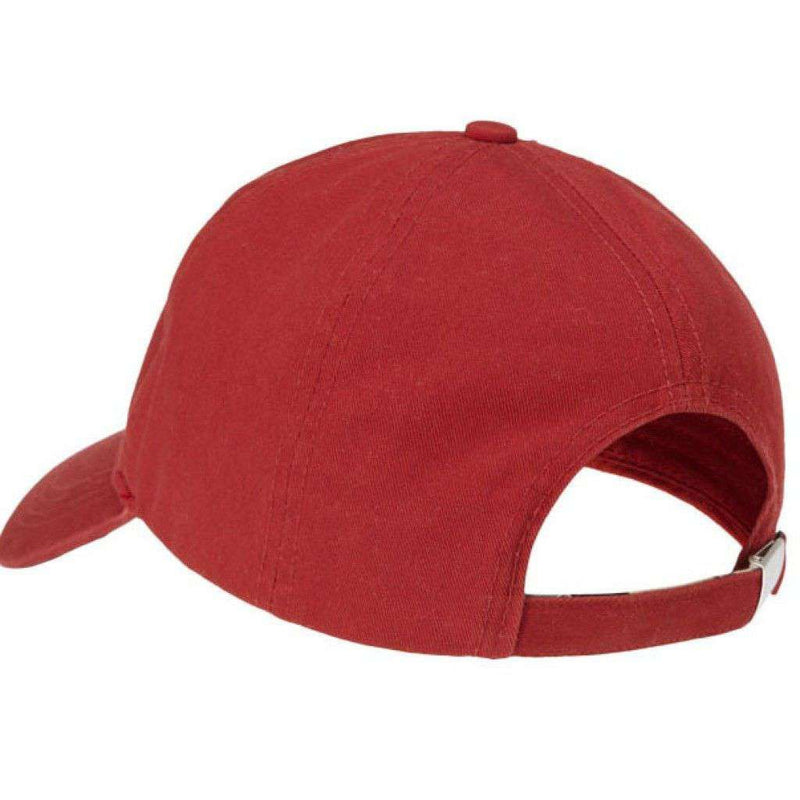 Cascade Sports Cap in Red by Barbour - Country Club Prep