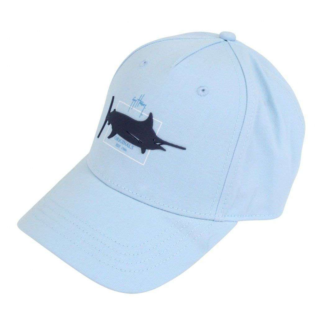 Castaway Hat in Sky Blue by Guy Harvey - Country Club Prep