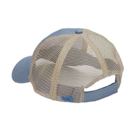 Cattail Trucker Hat in Breaker Blue by Southern Marsh - Country Club Prep