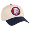 Chief All Twill Snapback Hat in Khaki by Rowdy Gentleman - Country Club Prep