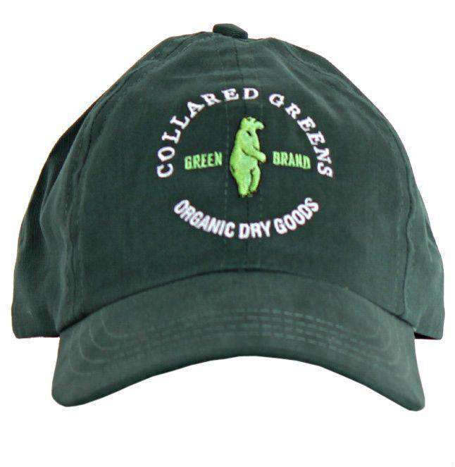 Circle Logo Hat in Spruce Green by Collared Greens - Country Club Prep