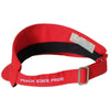 Classic Georgia Script Visor in Red by Peach State Pride - Country Club Prep
