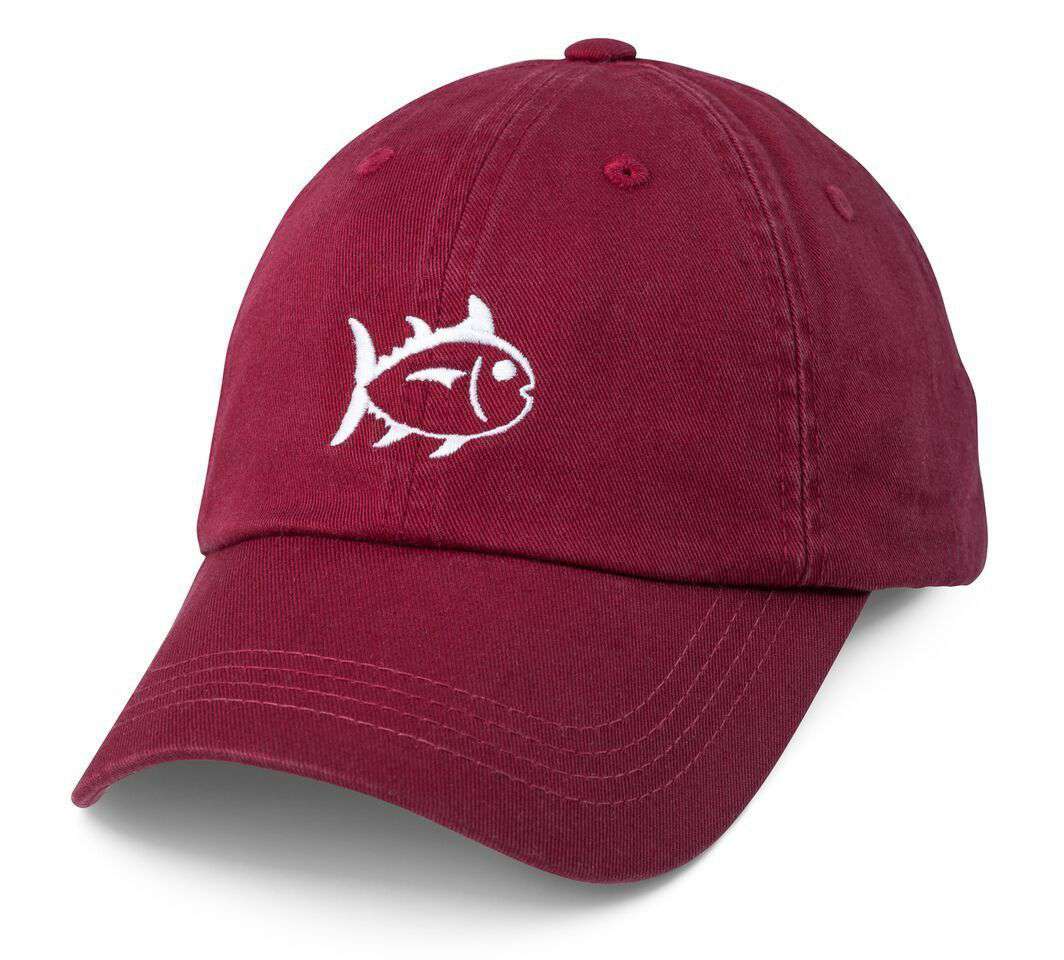 Collegiate Skipjack Hat in Chianti by Southern Tide - Country Club Prep