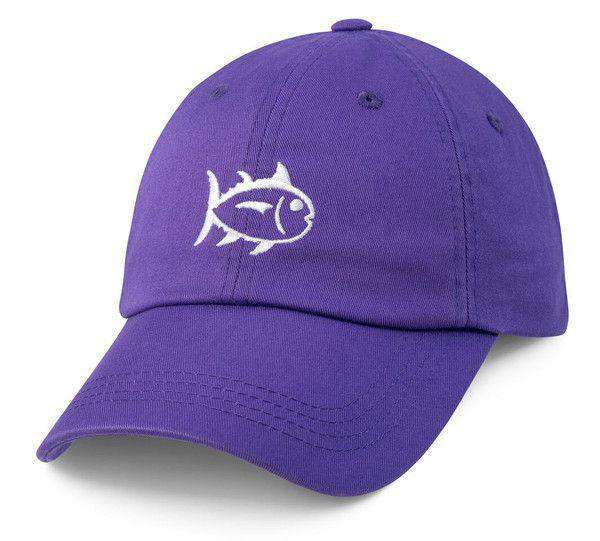 Collegiate Skipjack Hat in Regal Purple by Southern Tide - Country Club Prep