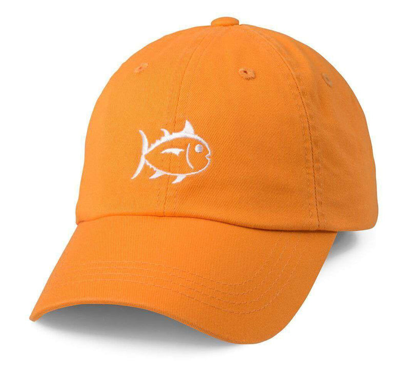 Collegiate Skipjack Hat in Rocky Top Orange by Southern Tide - Country Club Prep