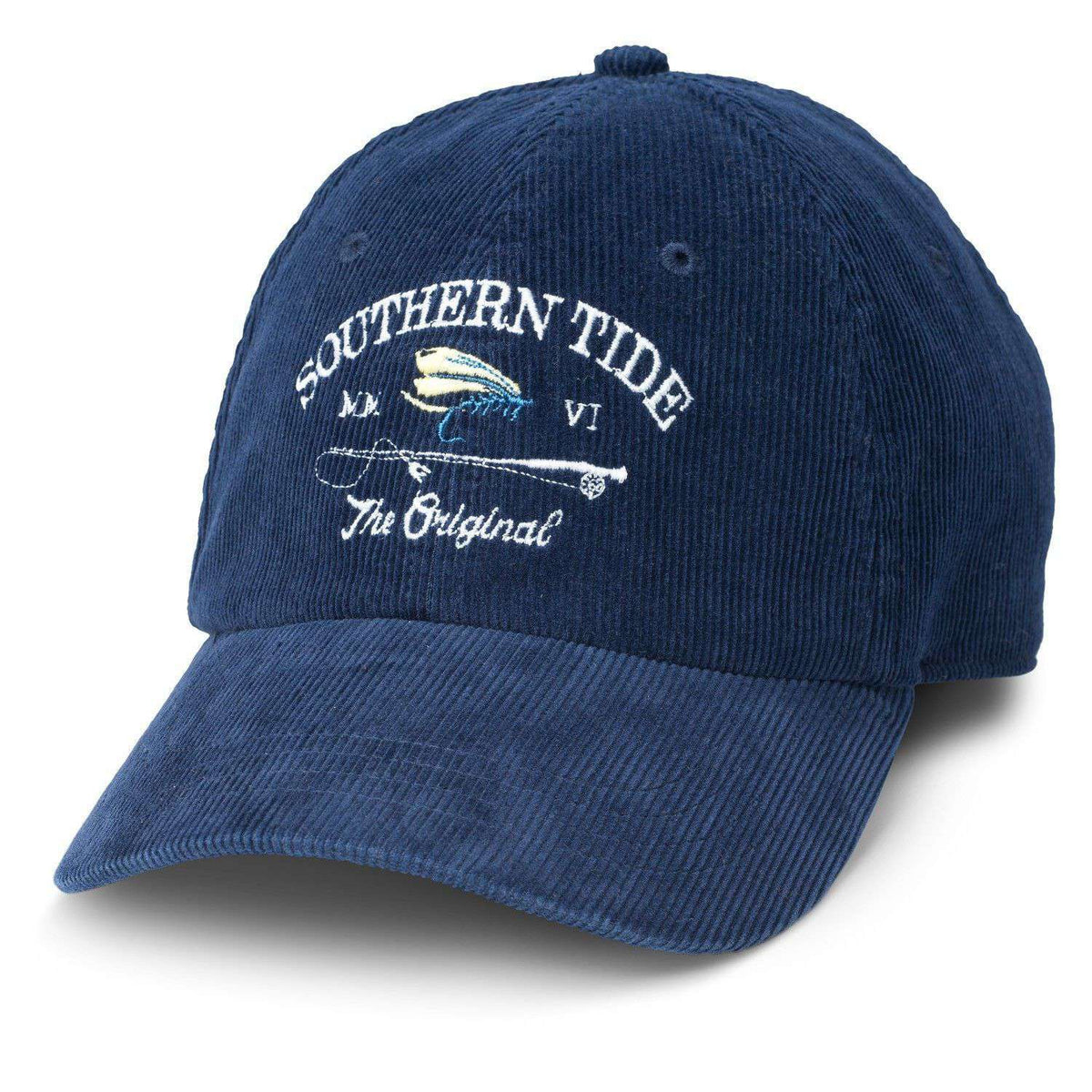 Corduroy Fishing Hat in Blue Depths by Southern Tide - Country Club Prep