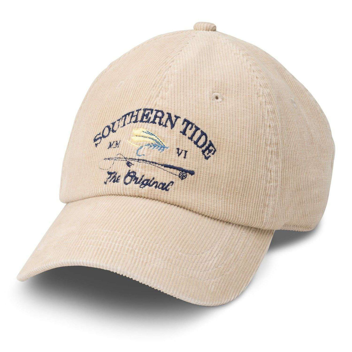 Corduroy Fishing Hat in Stone by Southern Tide - Country Club Prep