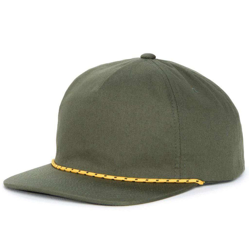 Cusak Cap in Army Green by Herschel Supply Co. - Country Club Prep