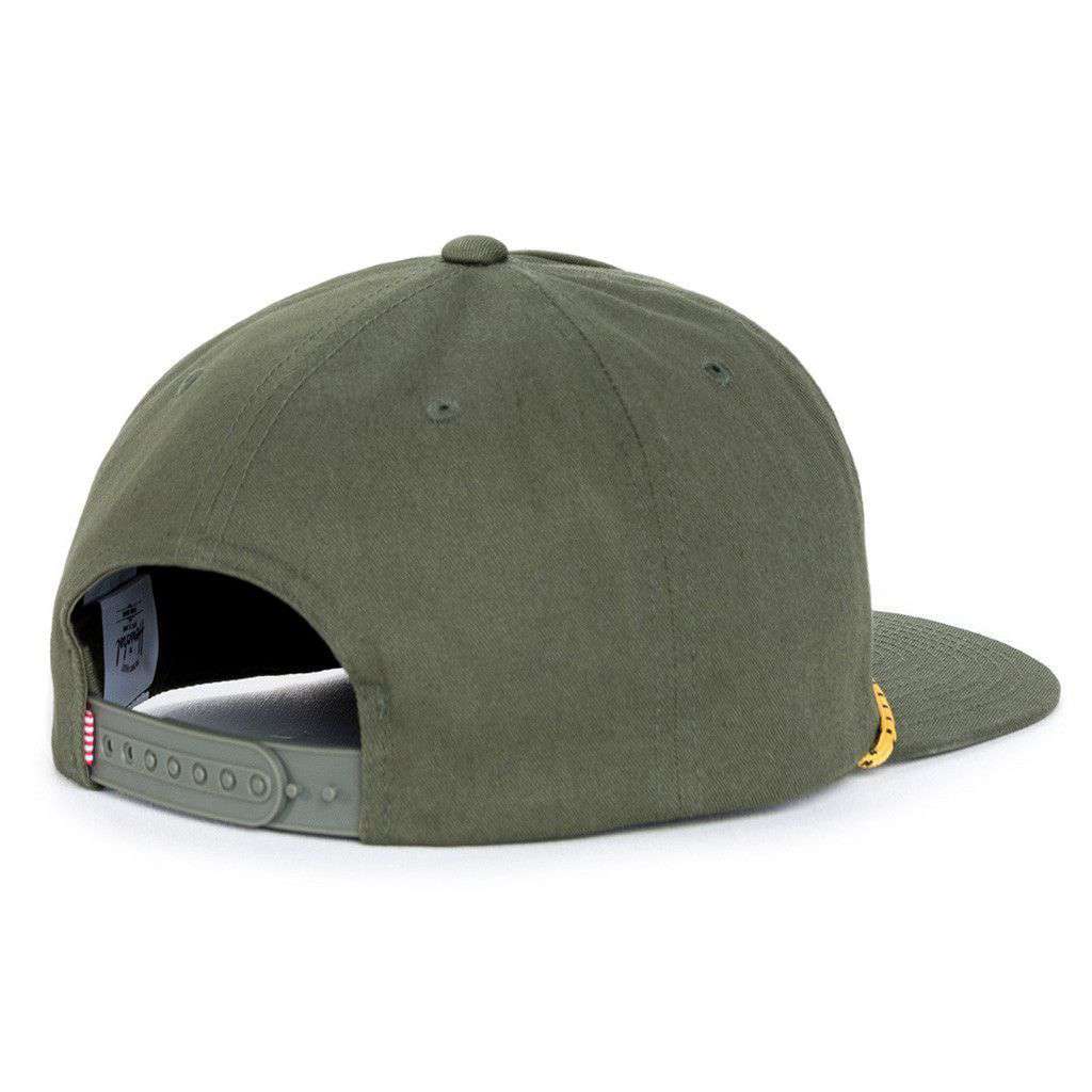 Cusak Cap in Army Green by Herschel Supply Co. - Country Club Prep