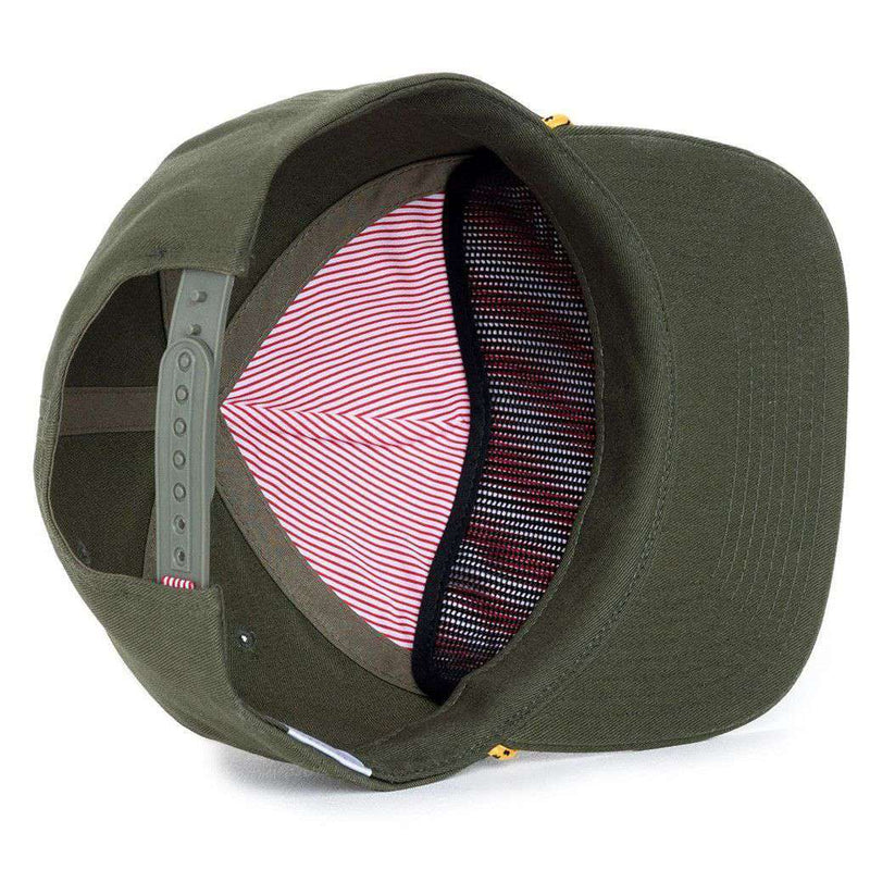 Cusak Cap in Army Green by Herschel Supply Co. - Country Club Prep