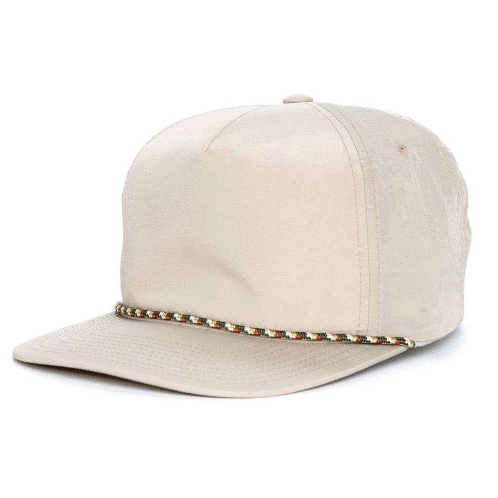 Cusak Cap in Khaki Nylon by Herschel Supply Co. - Country Club Prep