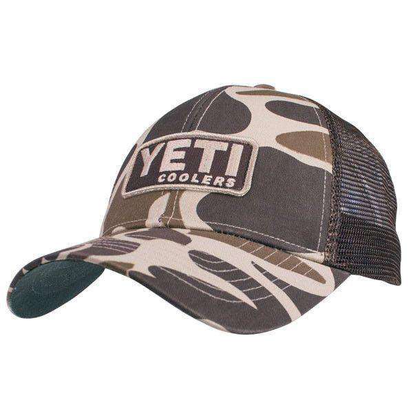 Custom Camo Hat with Patch by YETI - Country Club Prep