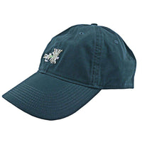 Dry Fly Needlepoint Hat in Hunter Green by Smathers & Branson - Country Club Prep