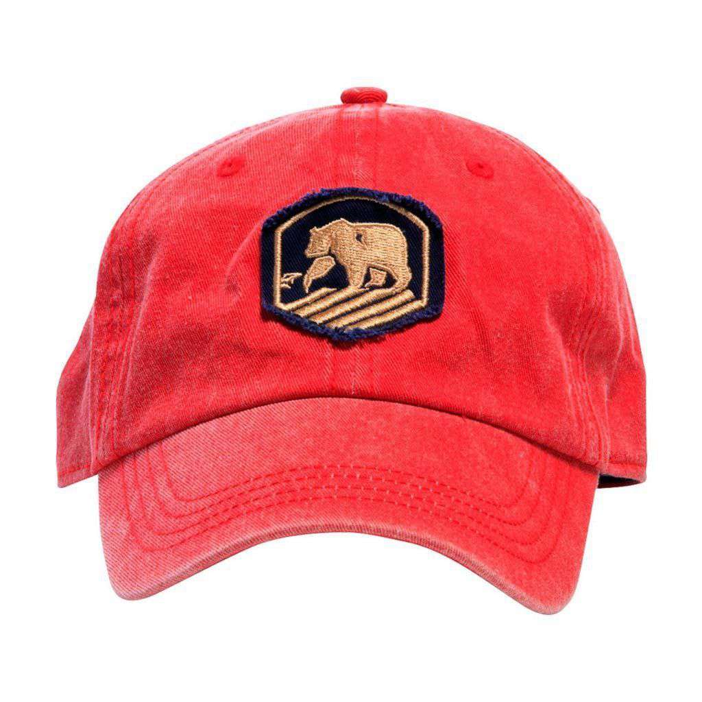 Faded Active Wear Cap in Red by The Normal Brand - Country Club Prep