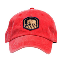 Faded Active Wear Cap in Red by The Normal Brand - Country Club Prep