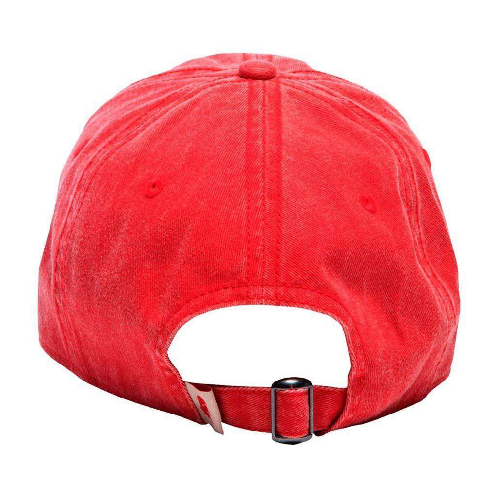 Faded Active Wear Cap in Red by The Normal Brand - Country Club Prep
