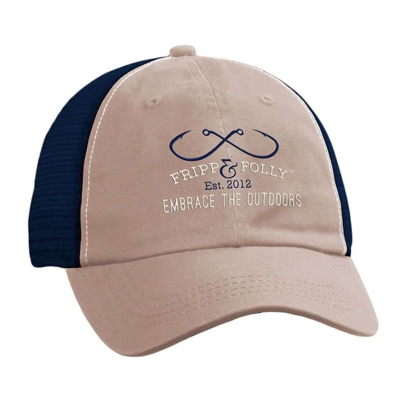 Fishing Lure Mesh Hat by Fripp & Folly - Country Club Prep