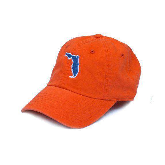 Florida Gainesville Gameday Hat in Orange by State Traditions - Country Club Prep