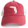 Florida Tallahassee Gameday Trucker Hat in Garnet by State Traditions - Country Club Prep