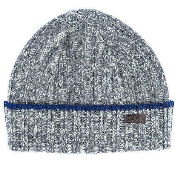 Franklin Beanie in Grey/Pearl by Barbour - Country Club Prep