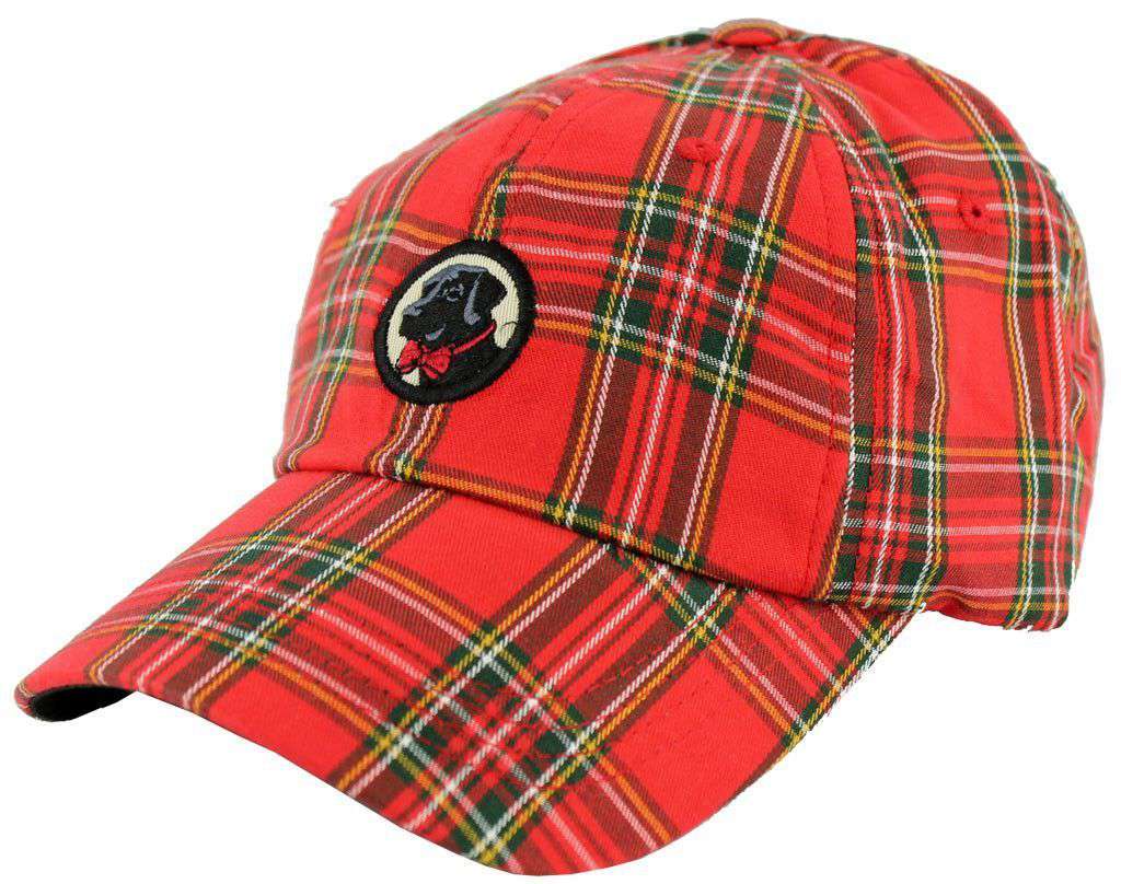 Frat Hat in Red Tartan Plaid by Southern Proper - Country Club Prep