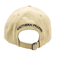 Frat Hat in Stone by Southern Proper - Country Club Prep