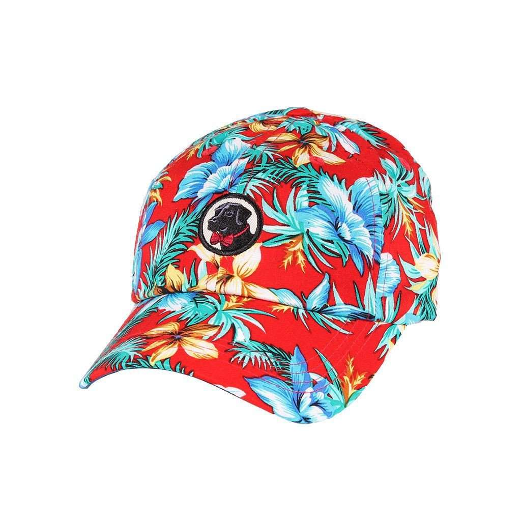 Frat Hat in Tropical Red by Southern Proper - Country Club Prep