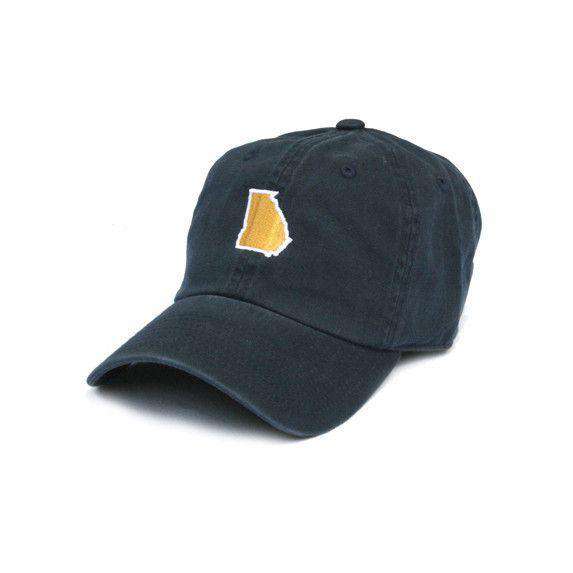 GA Atlanta Gameday Hat in Navy by State Traditions - Country Club Prep