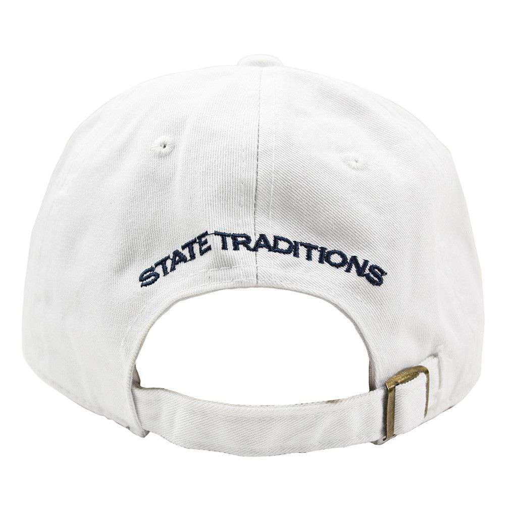 GA Atlanta Gameday Hat in White by State Traditions - Country Club Prep