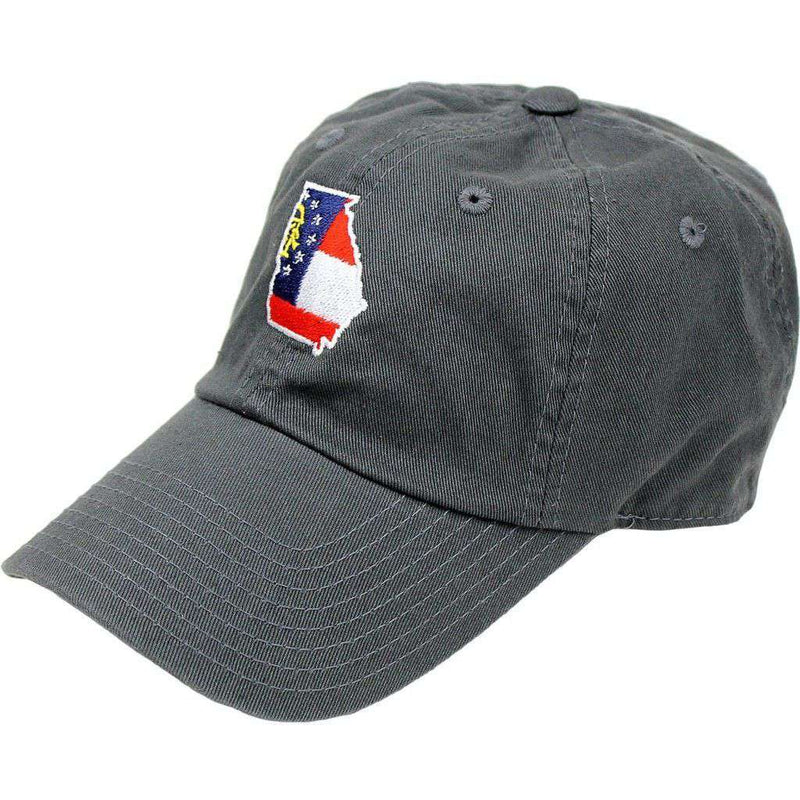 GA Traditional Hat in Charcoal by State Traditions - Country Club Prep
