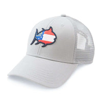 Georgia Skipjack State Trucker Hat in Grey by Southern Tide - Country Club Prep