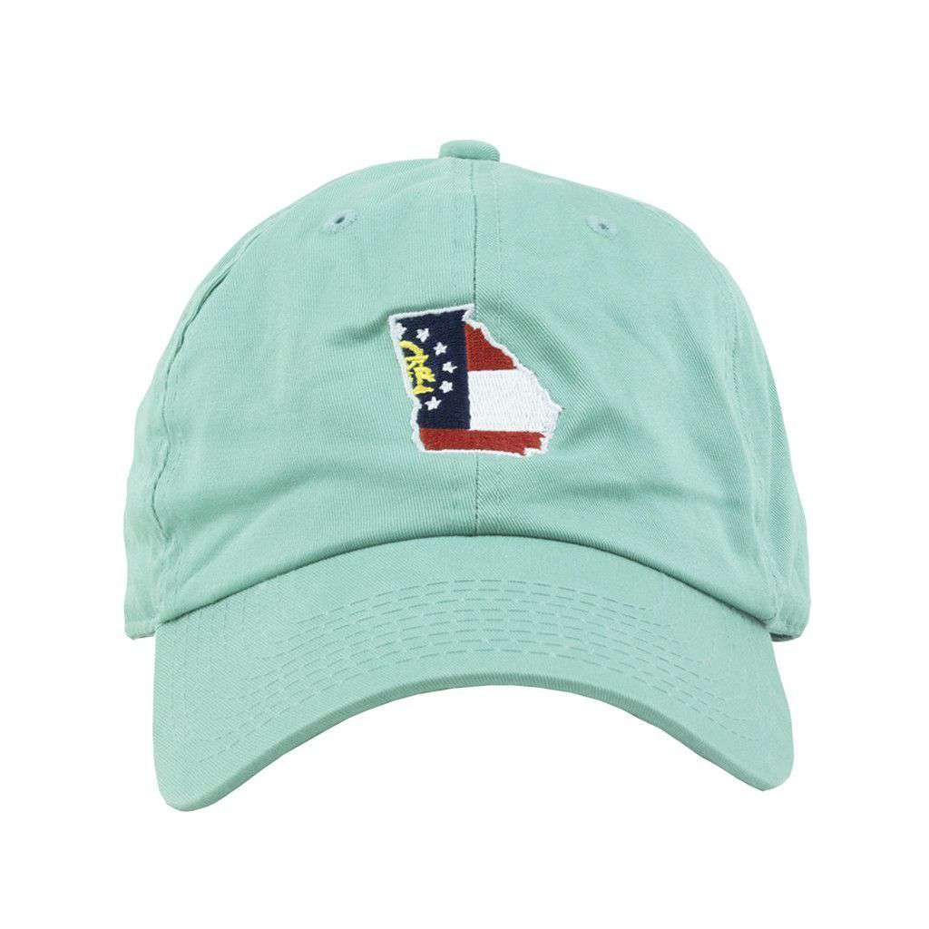 Georgia Traditional Hat in Mint by State Traditions - Country Club Prep