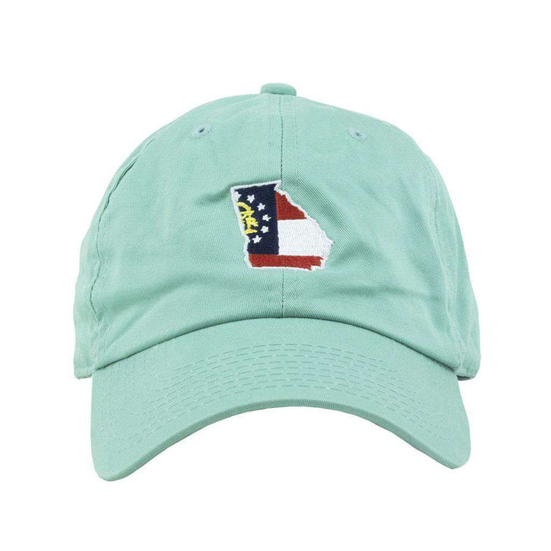 Georgia Traditional Hat in Mint by State Traditions - Country Club Prep