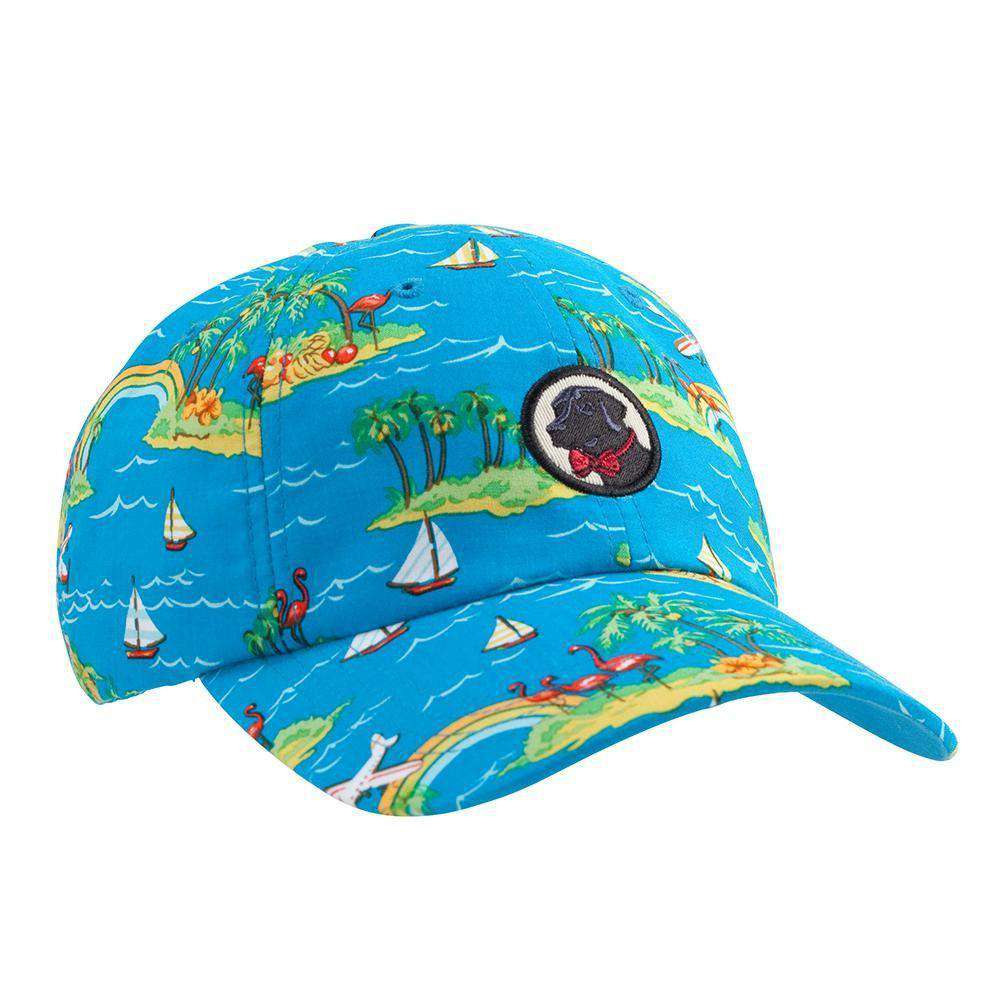 Hawaiian Hat in Light Blue by Southern Proper - Country Club Prep