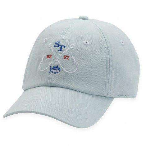Hooks Hat in Haint Blue by Southern Tide - Country Club Prep
