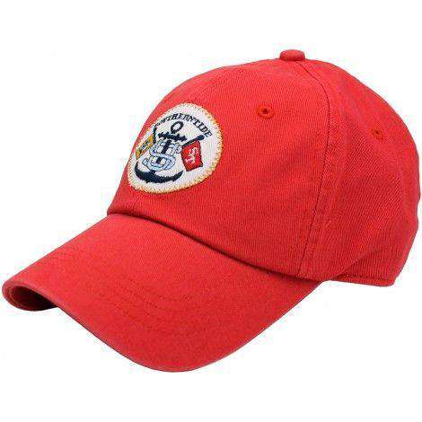 Intracoastal Waterway Hat in Red Current by Southern Tide - Country Club Prep